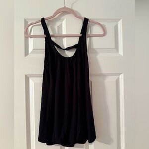 Loft Outlet | Flowy Cut Out Open Back Tank Top | Size XS